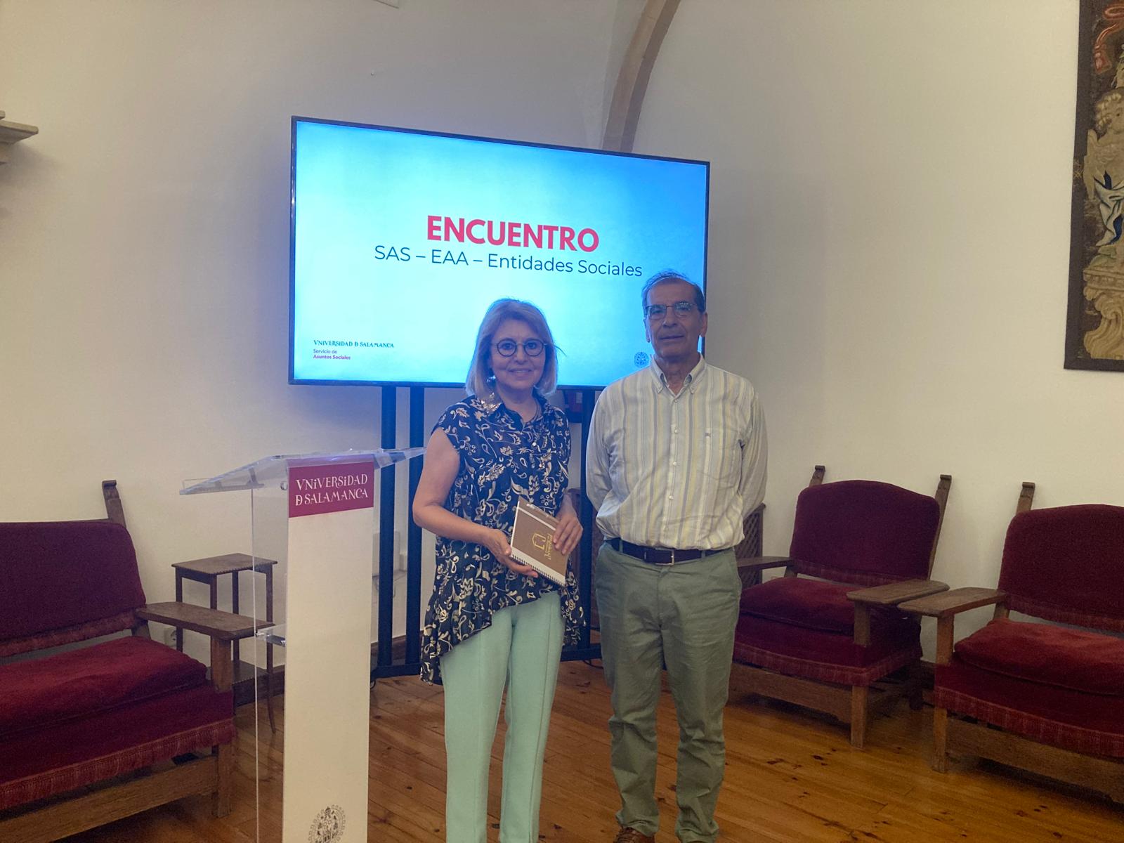 Encuentro en la Usal con entidades Sociales